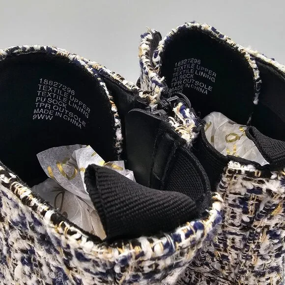 TORRID 9WW Boucle Wide Width Stevie Lace-Up Combat Boots NWT - Picture 4 of 12